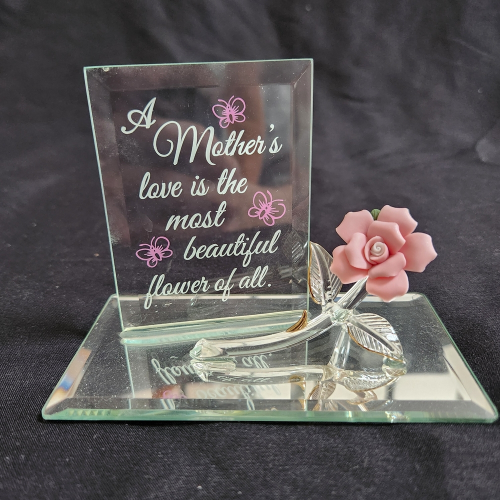 Glass Baron A Mother's Love Plaque